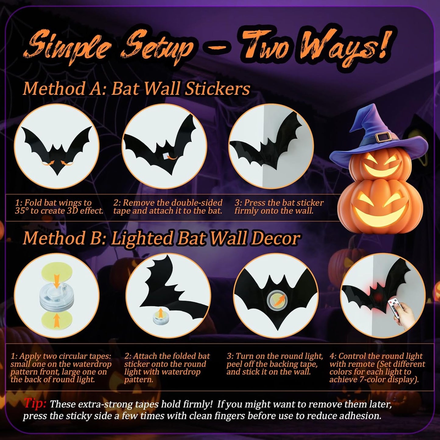 UMBRA™ LED HALLOWEEN BATS